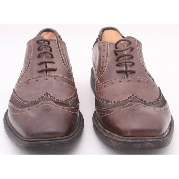 John Lennon Shoes Mens Size 11D Lucy Oxfords Leather Lace Up Brogue 2010 - Picture 4 of 10